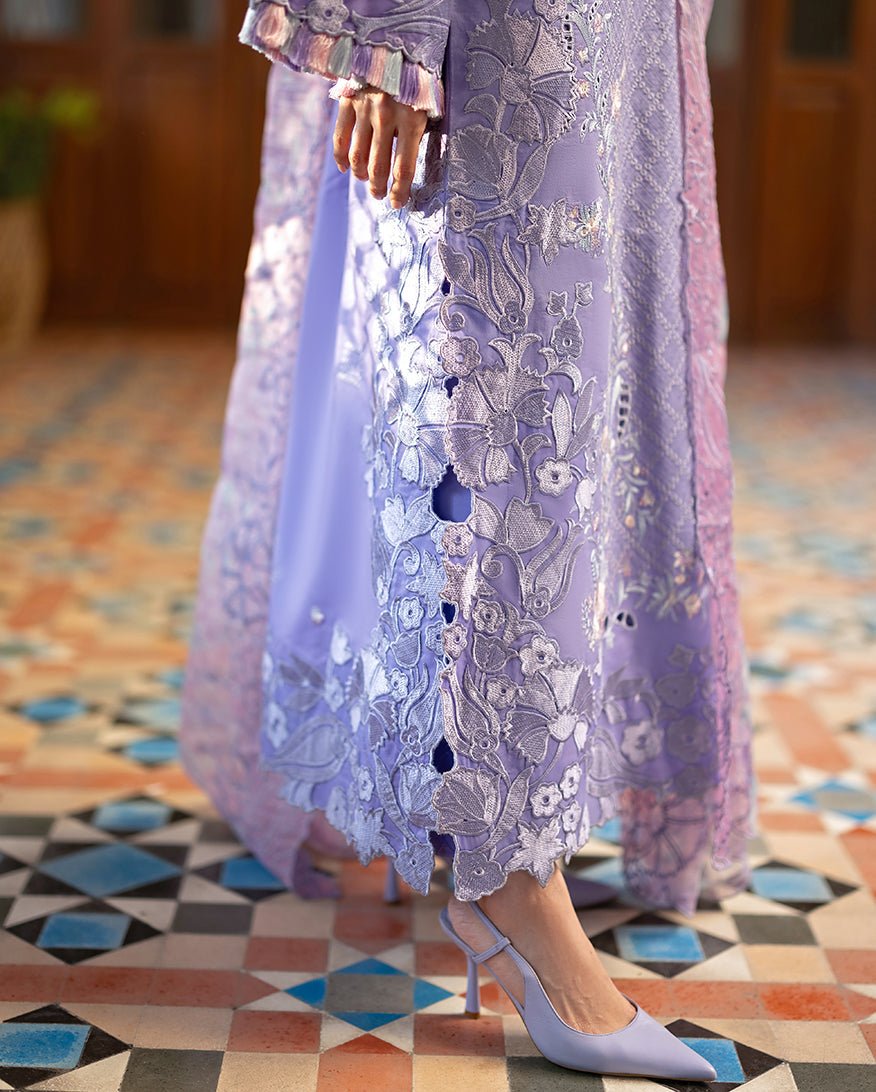 Mushq | Astoria Lawn 26 | Noctelle-Brand:Mushq-Type:Ladies Clothes-Lavender-Lawn-House of Maryam- Buy in UK, USA