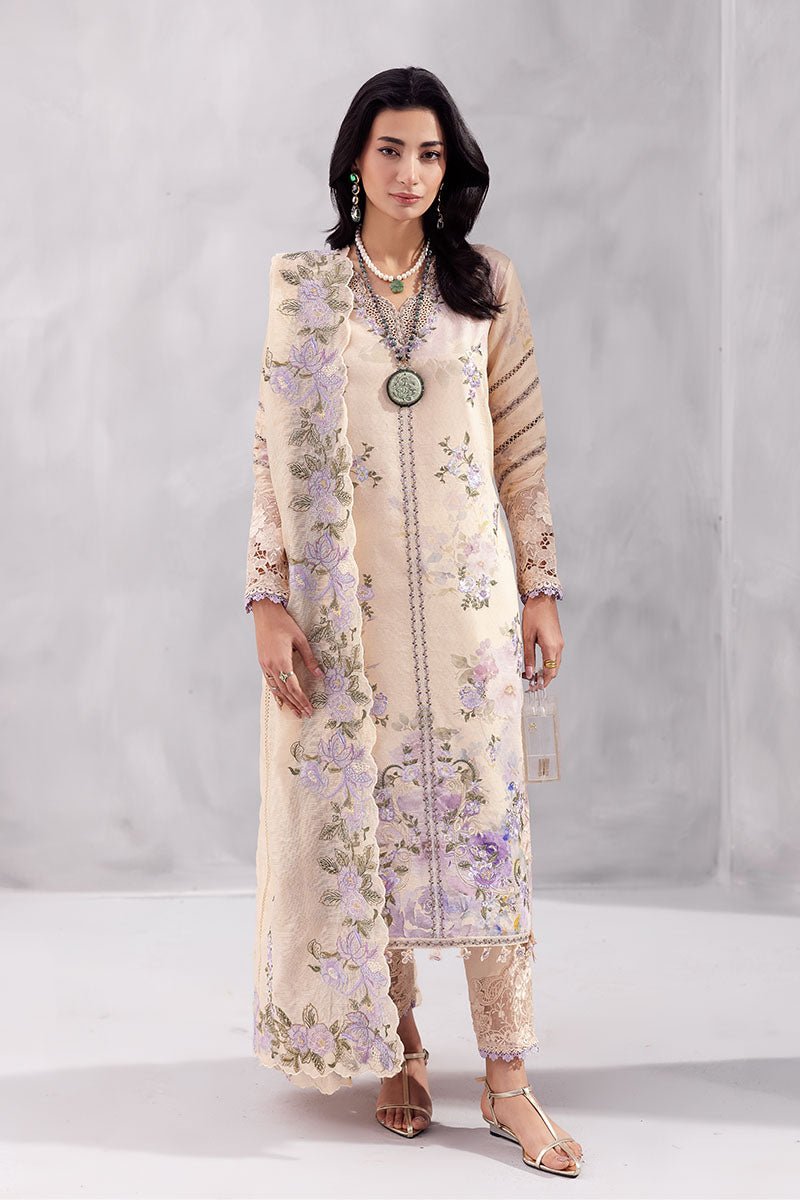 Mushq | La Toscana Casual Pret 25 | Abeera-Brand:Mushq-Type:Ladies Clothes-Light Skin-Lawn-House of Maryam- Buy in UK, USA