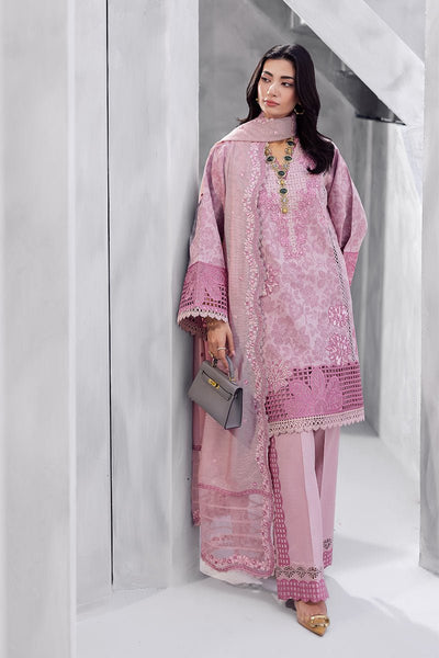 Mushq | La Toscana Casual Pret 25 | Amayra-Brand:Mushq-Type:Ladies Clothes-Pink-Lawn-House of Maryam- Buy in UK, USA