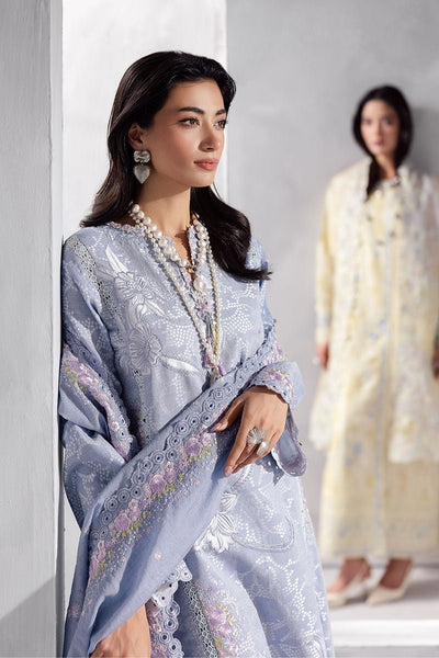 Mushq | La Toscana Casual Pret 25 | Maysa-Brand:Mushq-Type:Ladies Clothes-Lavender-Lawn-House of Maryam- Buy in UK, USA