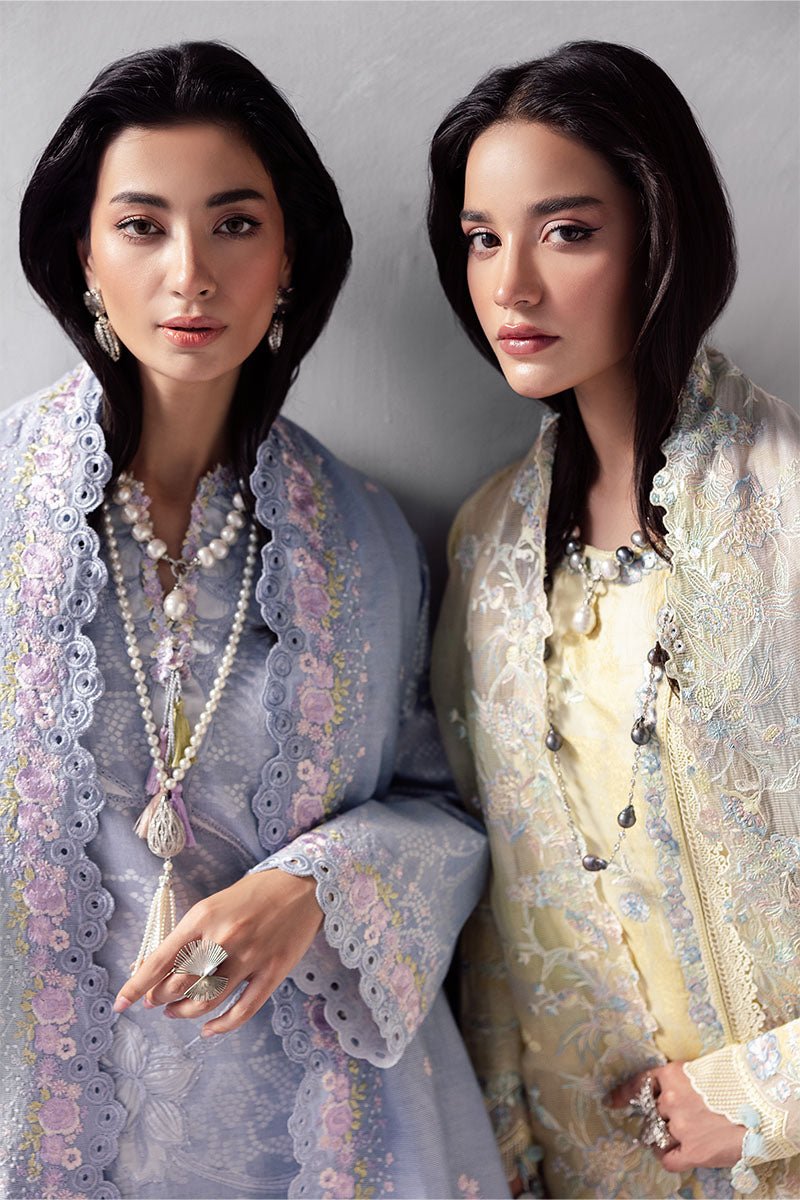 Mushq | La Toscana Casual Pret 25 | Maysa-Brand:Mushq-Type:Ladies Clothes-Lavender-Lawn-House of Maryam- Buy in UK, USA