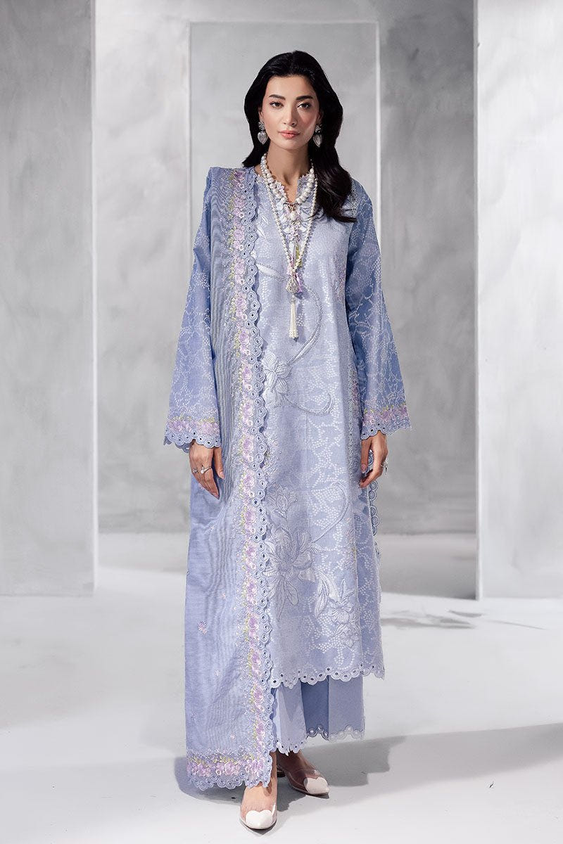 Mushq | La Toscana Casual Pret 25 | Maysa-Brand:Mushq-Type:Ladies Clothes-Lavender-Lawn-House of Maryam- Buy in UK, USA