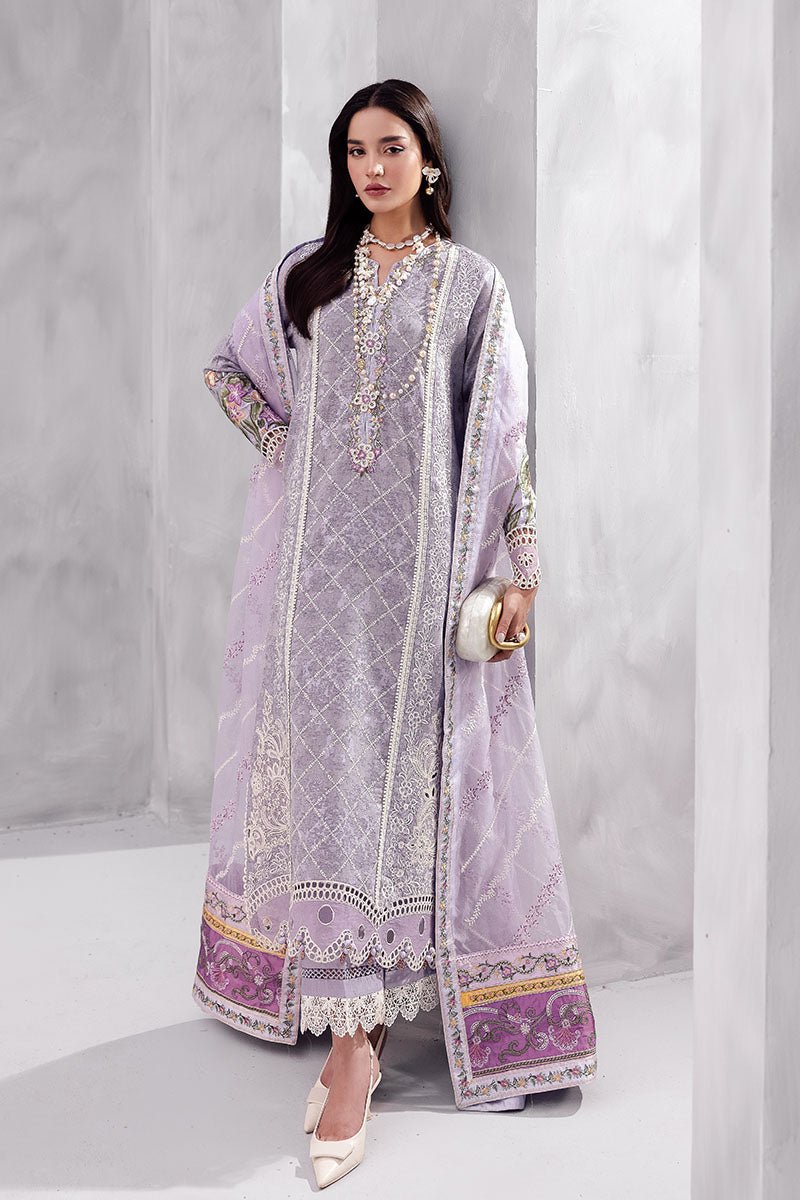 Mushq | La Toscana Casual Pret 25 | Tasbeel-Brand:Mushq-Type:Ladies Clothes-Lavender-Lawn-House of Maryam- Buy in UK, USA