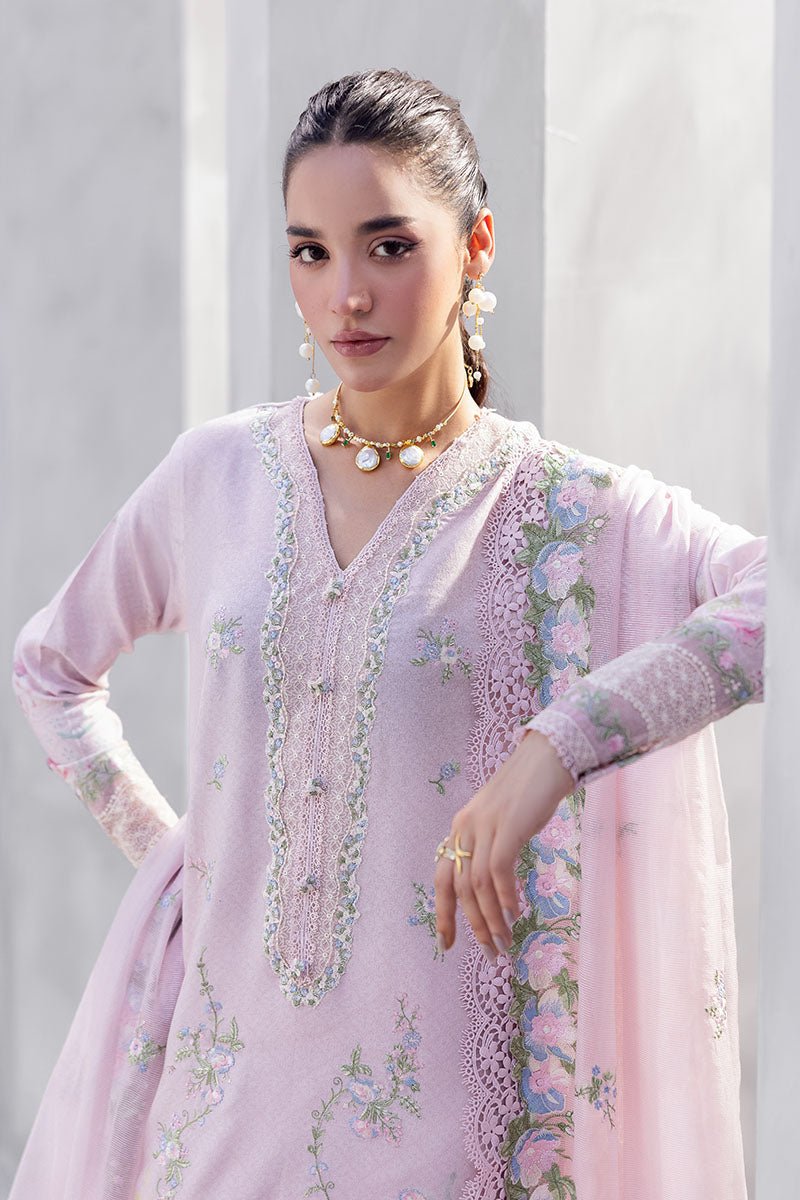 Mushq | La Toscana Casual Pret 25 | Waliya-Brand:Mushq-Type:Ladies Clothes-Lilac-Lawn-House of Maryam- Buy in UK, USA