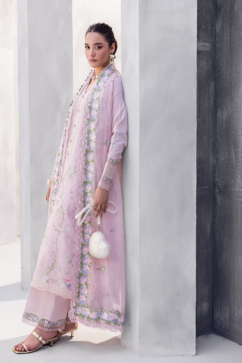 Mushq | La Toscana Casual Pret 25 | Waliya-Brand:Mushq-Type:Ladies Clothes-Lilac-Lawn-House of Maryam- Buy in UK, USA