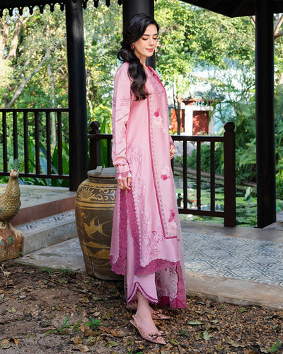 Mushq | La Toscana Casual Pret | Dolce Meadow-Brand:Mushq-Type:Ladies Clothes-Pink-Cotton-House of Maryam- Buy in UK, USA
