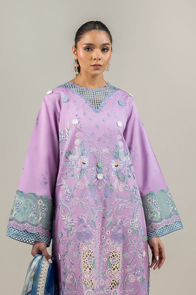 Mushq | Manaram Luxury Lawn 25 | Glowing Pulse-Brand:Mushq-Type:Ladies Clothes-Lavender-Lawn-House of Maryam- Buy in UK, USA