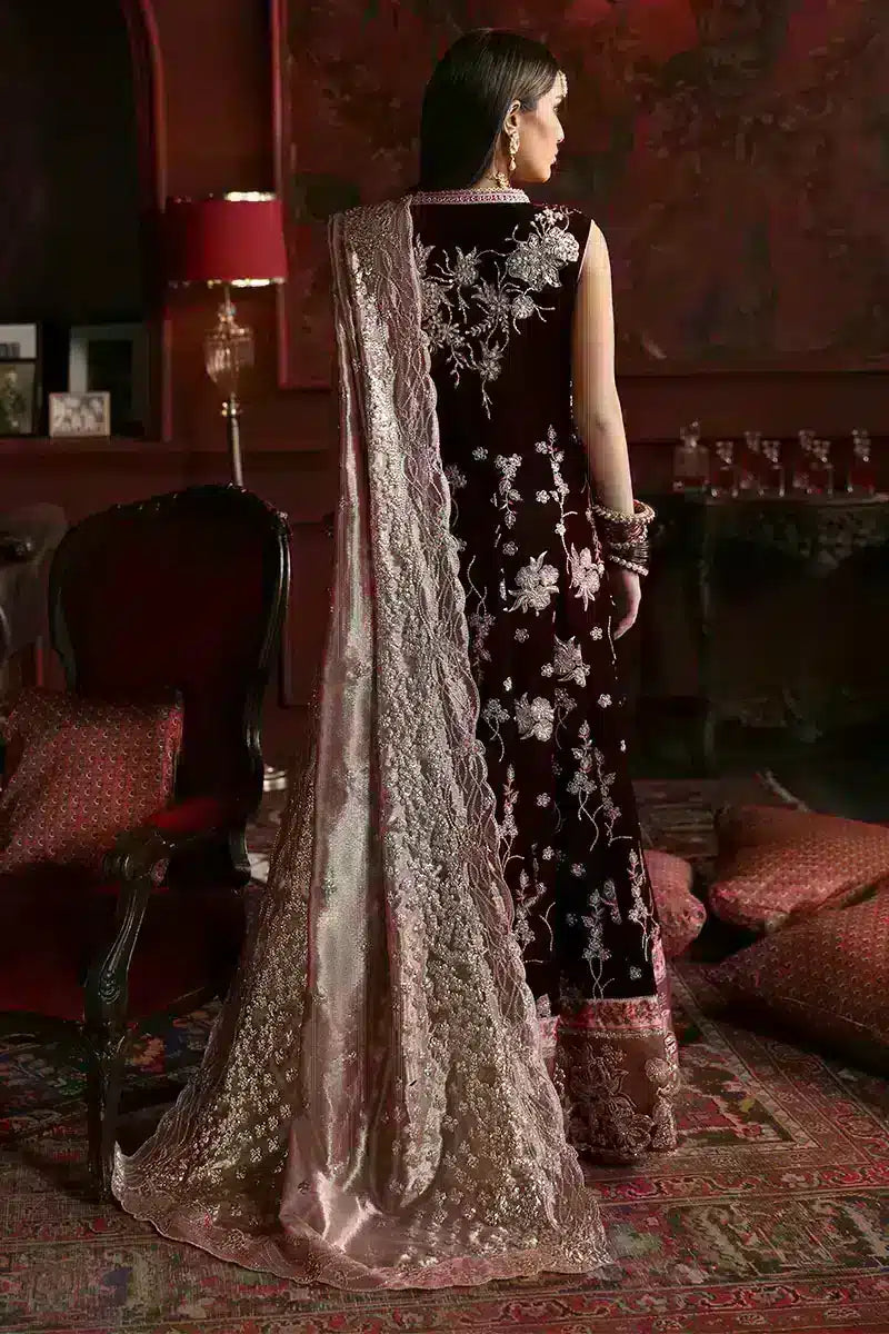 Mushq | Niloufer Velvet Edit 23 | Golnar by Designer Mushq - House of Maryam - Pakistani Designer Ethnic Wear in {{ shop.shopifyCountryName }}