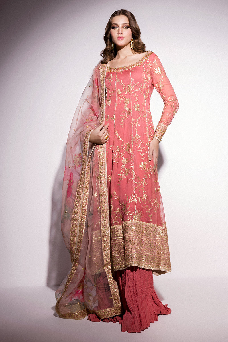 Mushq | Best of Mushq | Coral Almond -  Mushq Bridal - Original Designer Dress - House of Maryam