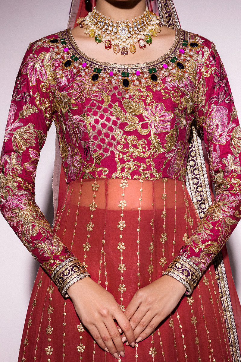 Mushq | Best of Mushq | Molten Lava -  Mushq Bridal - Original Designer Dress - House of Maryam