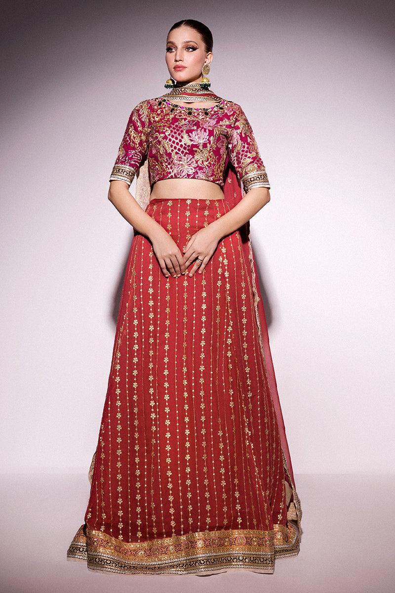 Mushq | Best of Mushq | Molten Lava -  Mushq Bridal - Original Designer Dress - House of Maryam