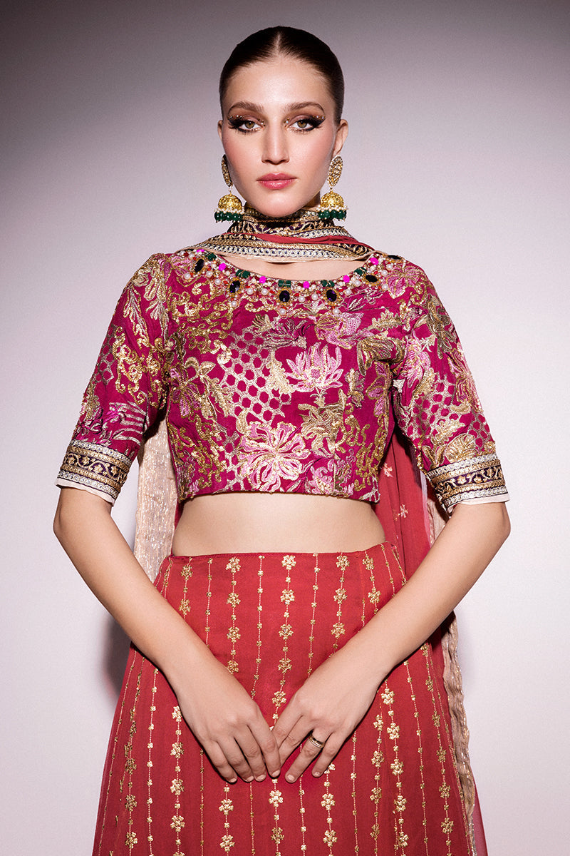 Mushq | Best of Mushq | Molten Lava -  Mushq Bridal - Original Designer Dress - House of Maryam