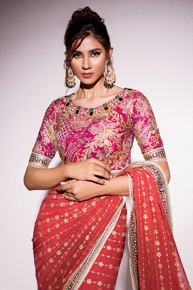 Mushq | Best of Mushq | Molten Lava -  Mushq Bridal - Original Designer Dress - House of Maryam