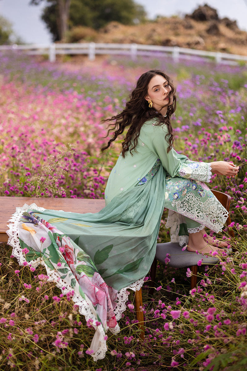 Mushq | Hemline The Secret Garden | BRIMSTONE by Designer Mushq - House of Maryam - Pakistani Designer Ethnic Wear in {{ shop.shopifyCountryName }}