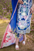 Mushq | Hemline The Secret Garden | BLUE MORPHO by Designer Mushq - House of Maryam - Pakistani Designer Ethnic Wear in {{ shop.shopifyCountryName }}