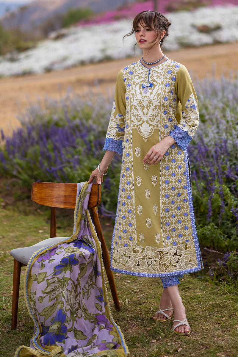 Mushq | Hemline The Secret Garden | MYSTICAL FERN by Designer Mushq - House of Maryam - Pakistani Designer Ethnic Wear in {{ shop.shopifyCountryName }}