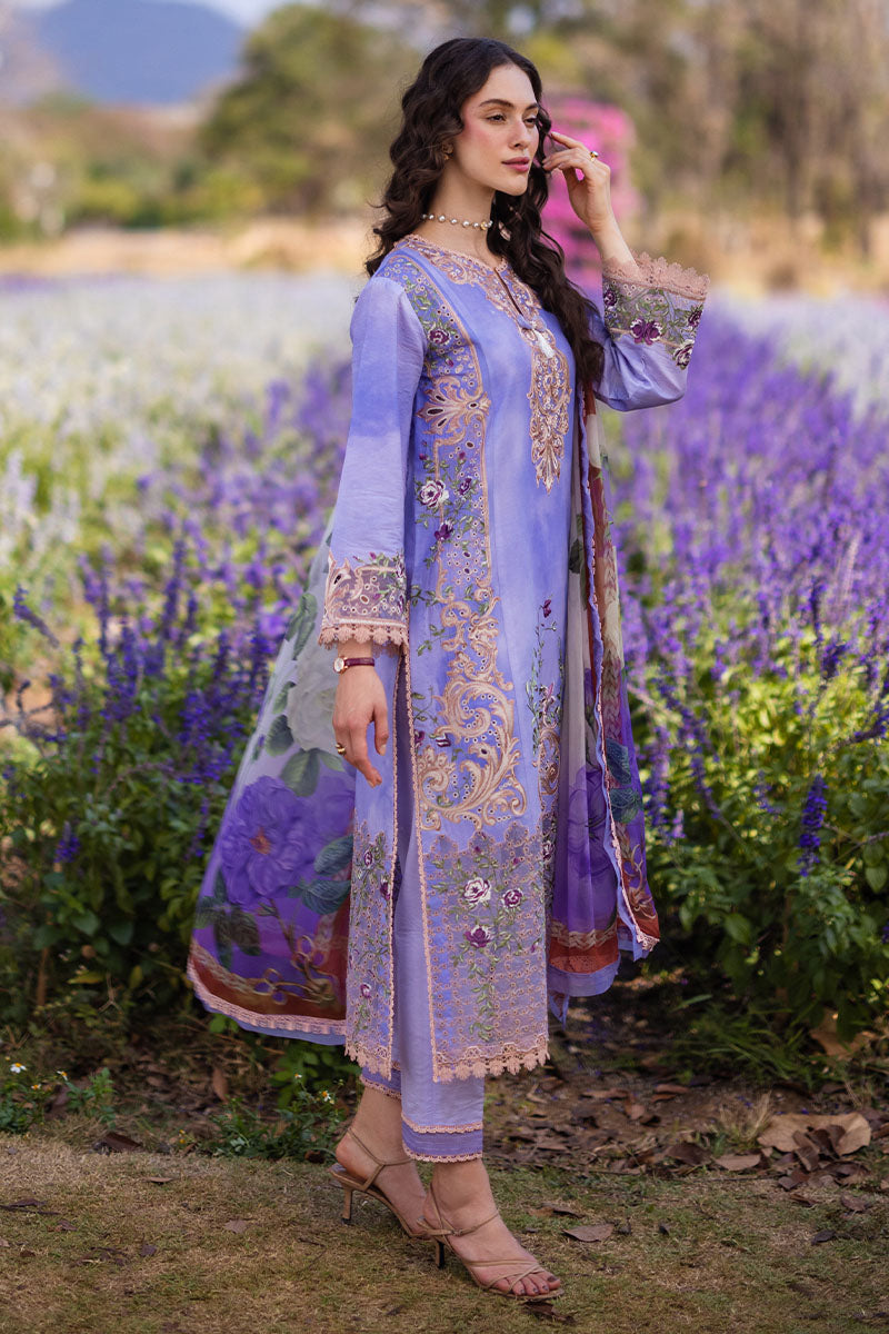 Mushq | Hemline The Secret Garden | PURPLE EMPEROR by Designer Mushq - House of Maryam - Pakistani Designer Ethnic Wear in {{ shop.shopifyCountryName }}