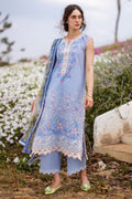 Mushq | Hemline The Secret Garden | MYOSOTIS by Designer Mushq - House of Maryam - Pakistani Designer Ethnic Wear in {{ shop.shopifyCountryName }}