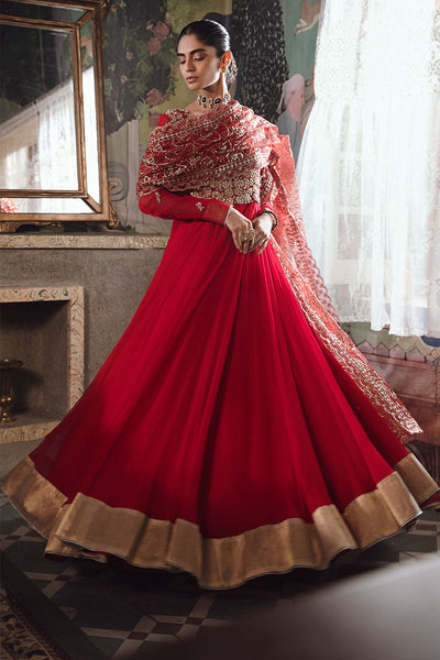 Mushq | Irha Kalidaar Chiffon Pret | RAYA -  Mushq Formal - Original Designer Dress - House of Maryam