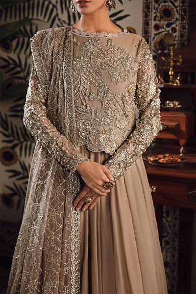 Mushq | Irha Kalidaar Chiffon Pret | HAZEL -  Mushq Formal - Original Designer Dress - House of Maryam
