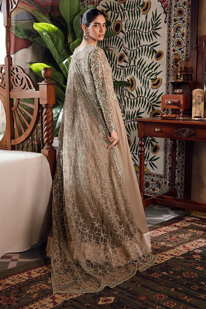 Mushq | Irha Kalidaar Chiffon Pret | HAZEL -  Mushq Formal - Original Designer Dress - House of Maryam