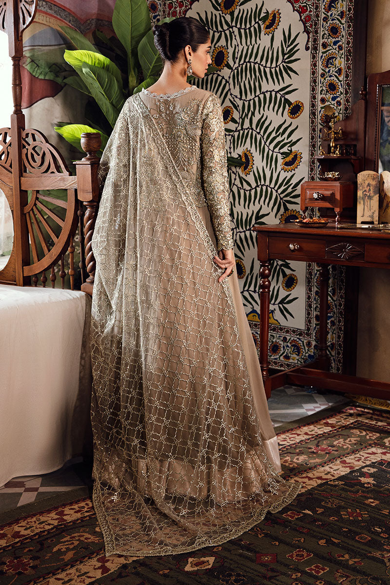 Mushq | Irha Kalidaar Chiffon Pret | HAZEL -  Mushq Formal - Original Designer Dress - House of Maryam