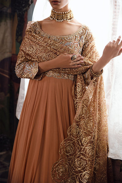 Mushq | Irha Kalidaar Chiffon Pret | CIEL -  Mushq Formal - Original Designer Dress - House of Maryam