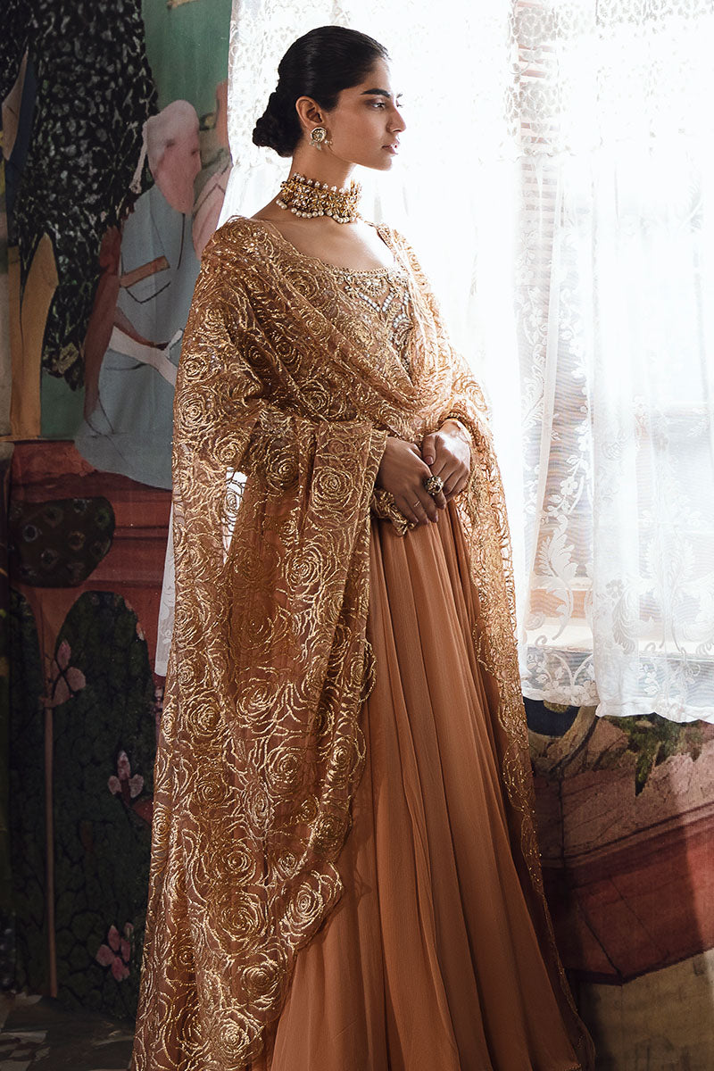 Mushq | Irha Kalidaar Chiffon Pret | CIEL -  Mushq Formal - Original Designer Dress - House of Maryam