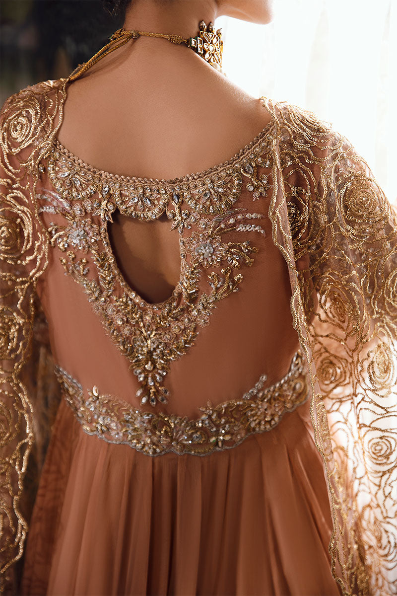 Mushq | Irha Kalidaar Chiffon Pret | CIEL -  Mushq Formal - Original Designer Dress - House of Maryam