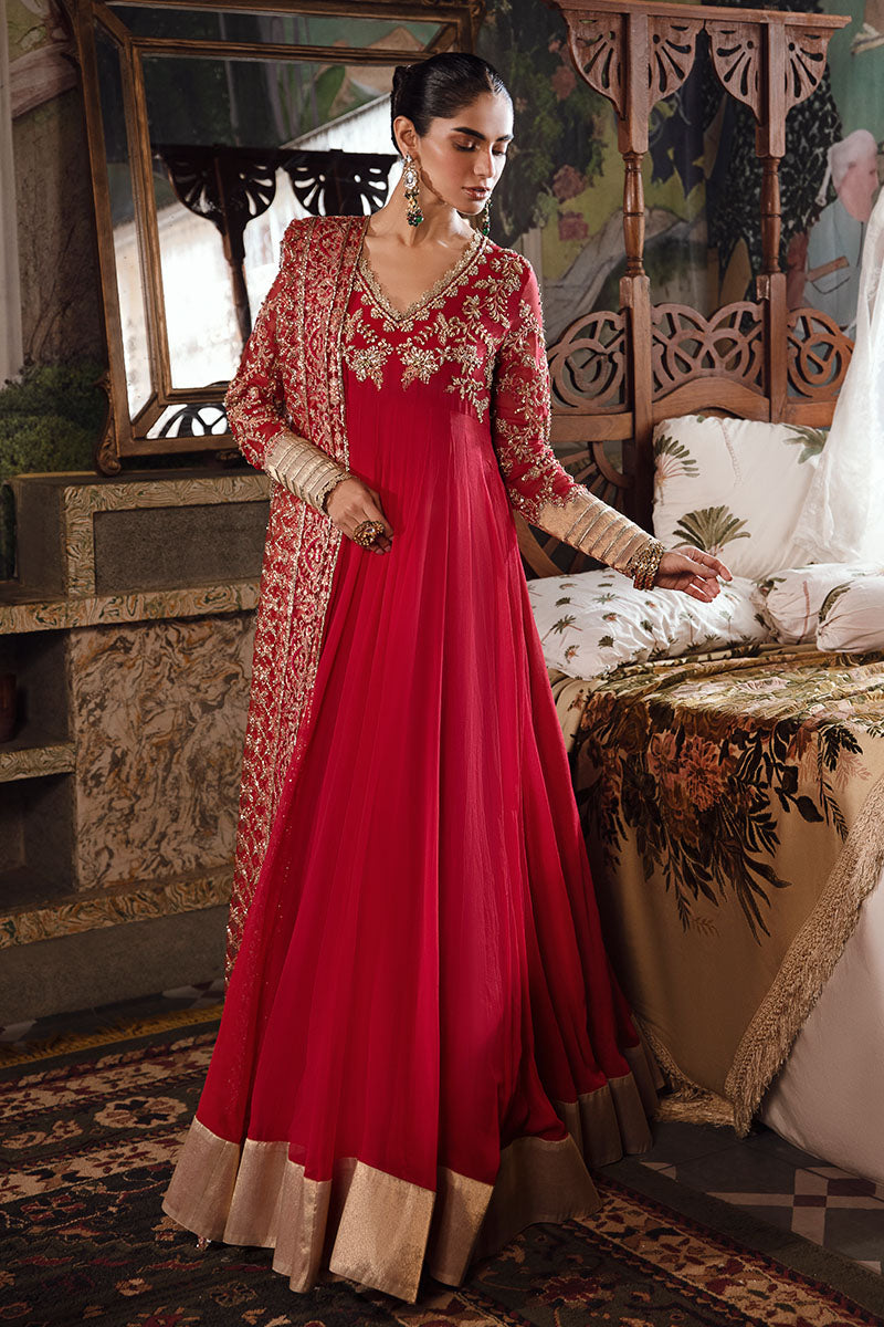 Mushq | Irha Kalidaar Chiffon Pret | MALIAH -  Mushq Formal - Original Designer Dress - House of Maryam