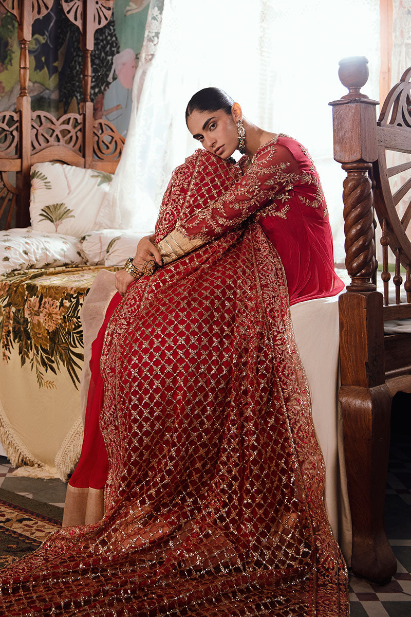 Mushq | Irha Kalidaar Chiffon Pret | MALIAH -  Mushq Formal - Original Designer Dress - House of Maryam