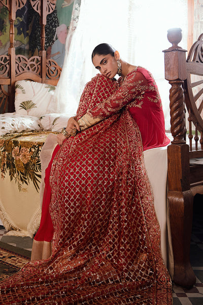 Mushq | Irha Kalidaar Chiffon Pret | MALIAH -  Mushq Formal - Original Designer Dress - House of Maryam