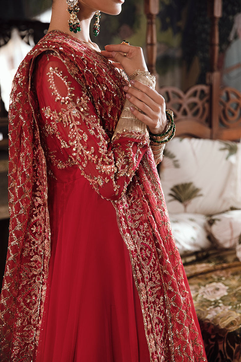 Mushq | Irha Kalidaar Chiffon Pret | MALIAH -  Mushq Formal - Original Designer Dress - House of Maryam