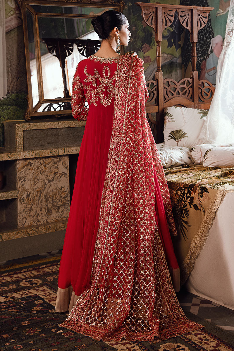 Mushq | Irha Kalidaar Chiffon Pret | MALIAH -  Mushq Formal - Original Designer Dress - House of Maryam