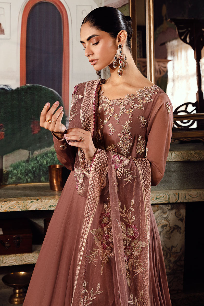 Mushq | Irha Kalidaar Chiffon Pret | ZEYA -  Mushq Formal - Original Designer Dress - House of Maryam