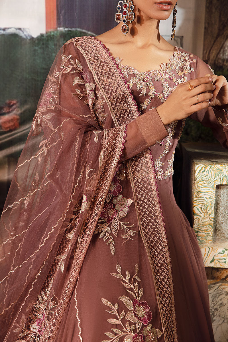 Mushq | Irha Kalidaar Chiffon Pret | ZEYA -  Mushq Formal - Original Designer Dress - House of Maryam
