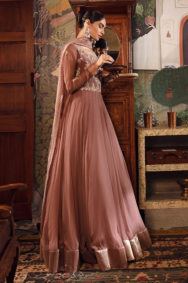 Mushq | Irha Kalidaar Chiffon Pret | ZEYA -  Mushq Formal - Original Designer Dress - House of Maryam