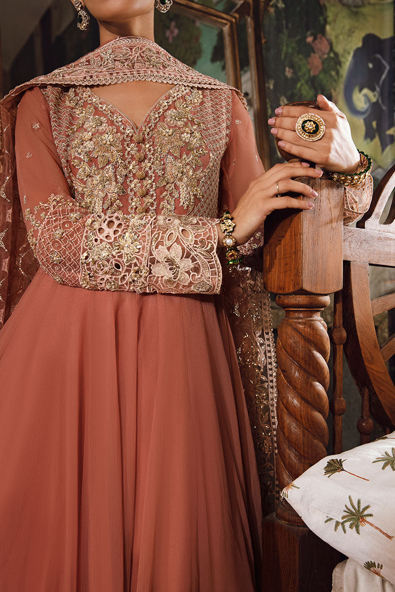 Mushq | Irha Kalidaar Chiffon Pret | AYLA -  Mushq Formal - Original Designer Dress - House of Maryam