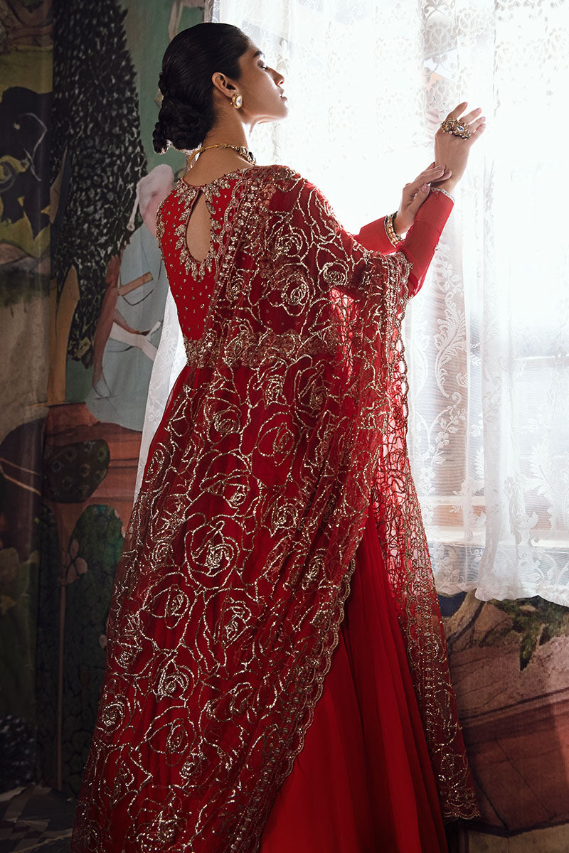 Mushq | Irha Kalidaar Chiffon Pret | RAYA -  Mushq Formal - Original Designer Dress - House of Maryam