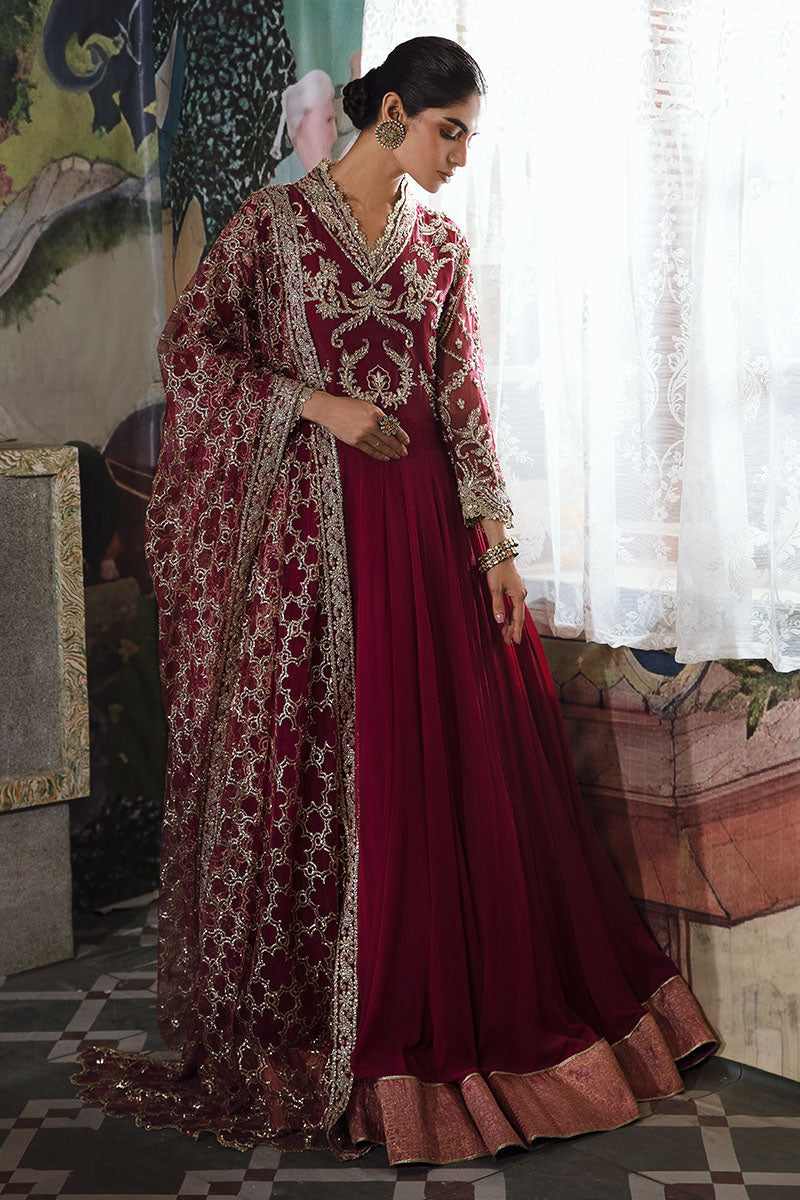 Mushq | Irha Kalidaar Chiffon Pret | NYRA -  Mushq Formal - Original Designer Dress - House of Maryam