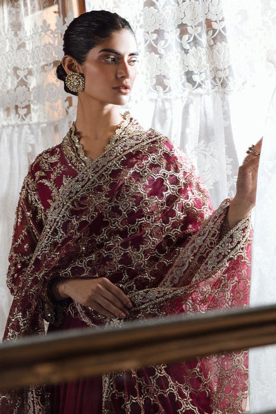 Mushq | Irha Kalidaar Chiffon Pret | NYRA -  Mushq Formal - Original Designer Dress - House of Maryam