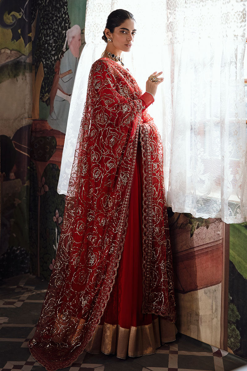 Mushq | Irha Kalidaar Chiffon Pret | RAYA -  Mushq Formal - Original Designer Dress - House of Maryam