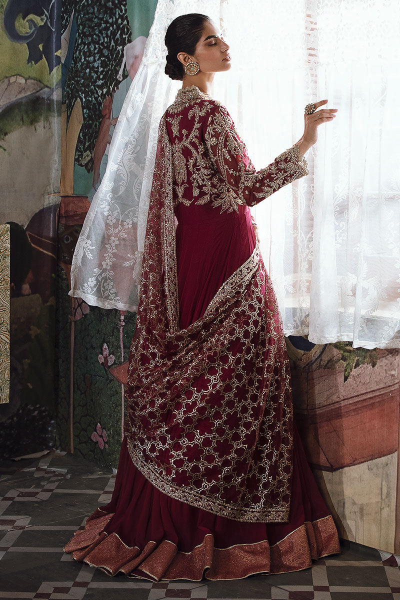 Mushq | Irha Kalidaar Chiffon Pret | NYRA -  Mushq Formal - Original Designer Dress - House of Maryam