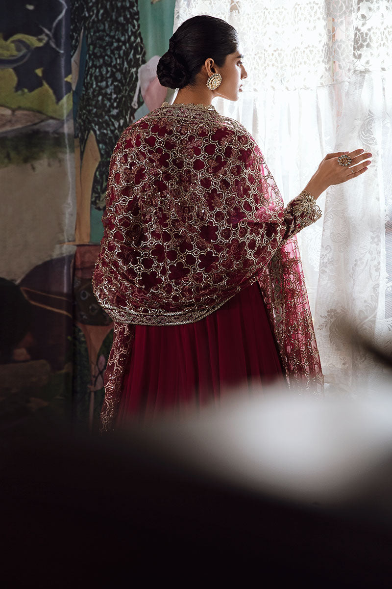 Mushq | Irha Kalidaar Chiffon Pret | NYRA -  Mushq Formal - Original Designer Dress - House of Maryam
