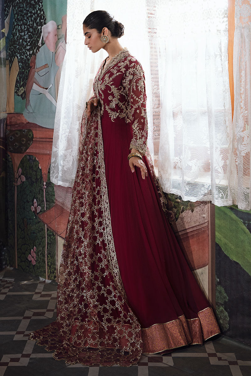 Mushq | Irha Kalidaar Chiffon Pret | NYRA -  Mushq Formal - Original Designer Dress - House of Maryam