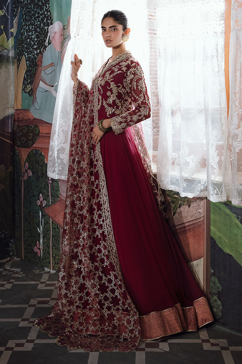 Mushq | Irha Kalidaar Chiffon Pret | NYRA -  Mushq Formal - Original Designer Dress - House of Maryam