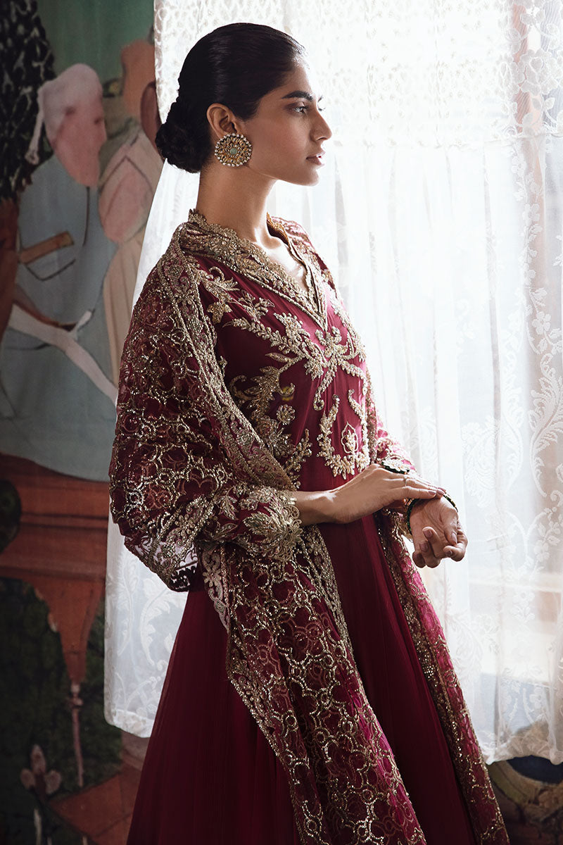 Mushq | Irha Kalidaar Chiffon Pret | NYRA -  Mushq Formal - Original Designer Dress - House of Maryam