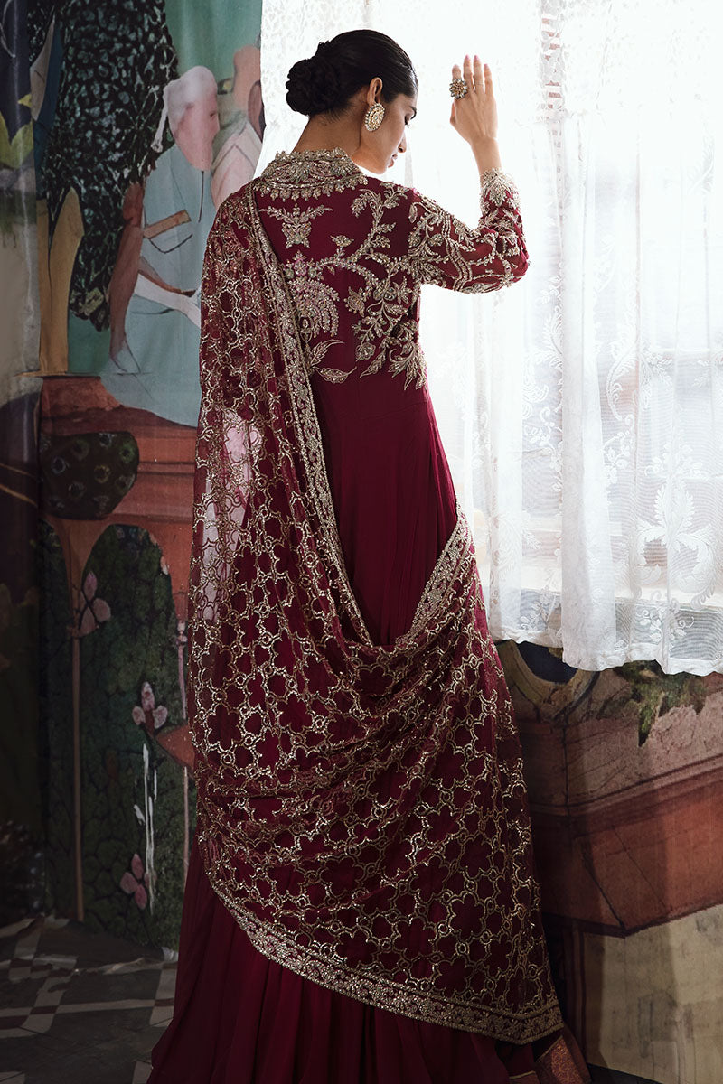 Mushq | Irha Kalidaar Chiffon Pret | NYRA -  Mushq Formal - Original Designer Dress - House of Maryam