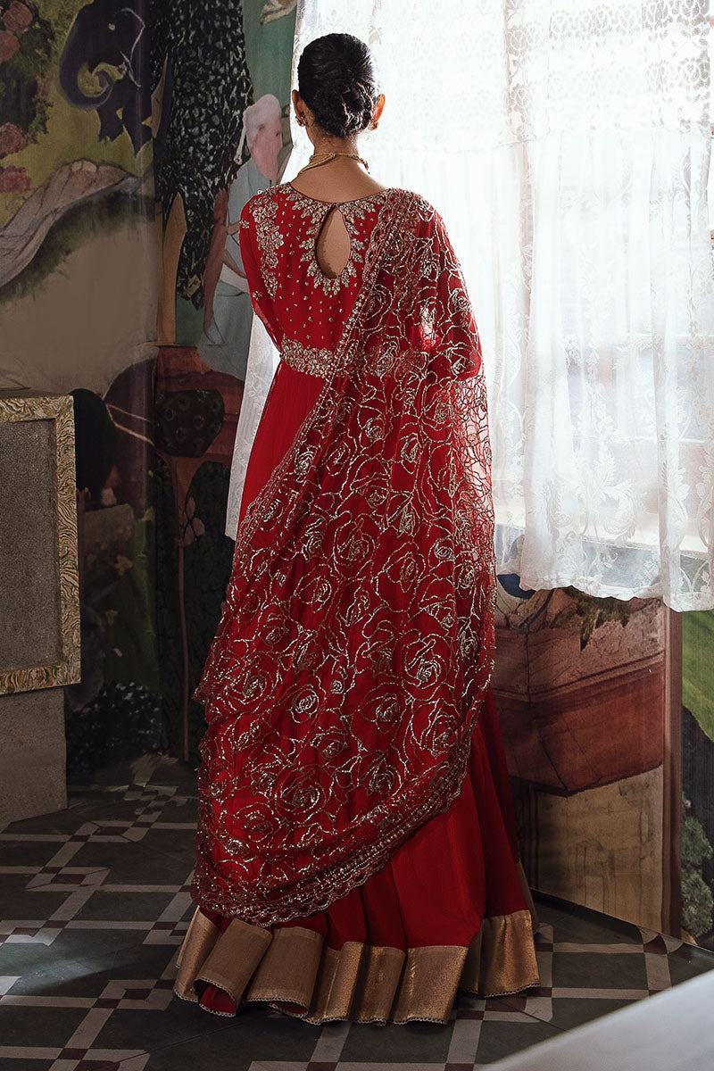 Mushq | Irha Kalidaar Chiffon Pret | RAYA -  Mushq Formal - Original Designer Dress - House of Maryam
