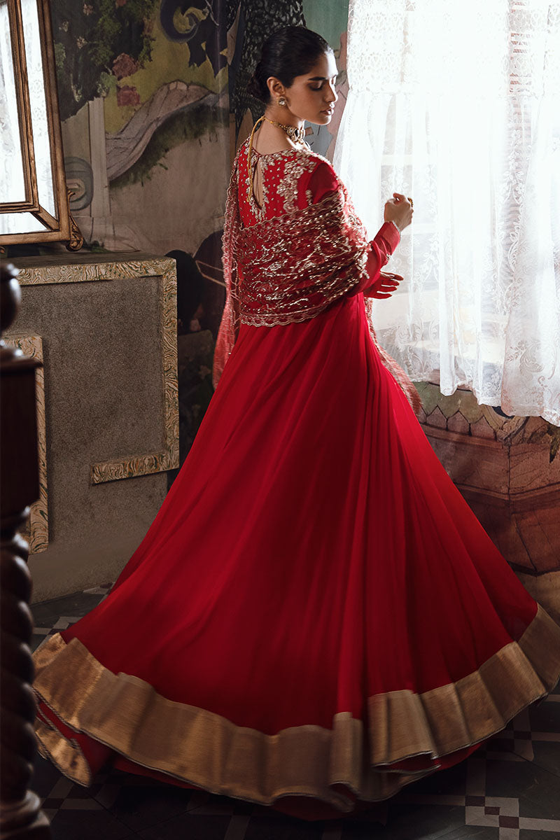 Mushq | Irha Kalidaar Chiffon Pret | RAYA -  Mushq Formal - Original Designer Dress - House of Maryam